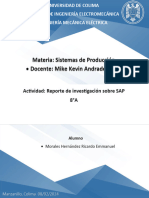 Materia: Sistemas de Producción: - Docente: Mike Kevin Andrade Gudiño