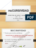 Recursividad