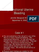 Dysfunctional Uterine Bleeding