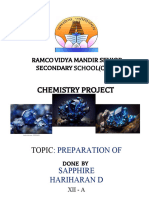 Chemistry Project Sapphire