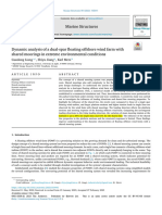 Dynamic Analysis of A Dual-Spar Floating Offshore Wind Farm With