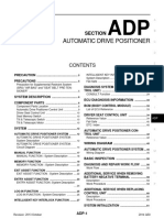 Automatic Drive Positioner: Section