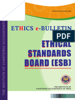 Icai Ethical Standard Board