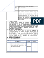 TDR Servicio Acondicionamiento Del Sistema Electrico