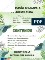 Biotecnología Aplicada A La Agricultura