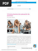 Cuáles Son Los Mejores Instrumentos de Evaluación