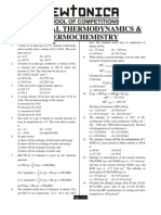 3 - Chemical Thermodynamics and Thermochemistry