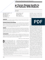 Insulin Analogs Versus Human Insulin in The Treatment of Patients With Diabetic Ketoacidosis