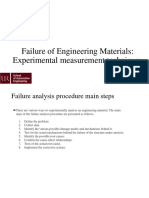 Failure of Engineering Materials Experimental Facilities