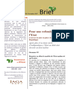 Policy Brief N 03-Novembre 2017 Arga-Mali