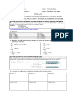 GUIA - Decimales MATEMATICA-7º-A