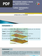 Semana 2. Nociones de Topografía Parte Ii