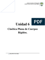 Unidad 6 Cinética Plana de Cuerpos Rígidos