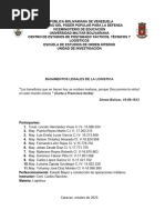 Trabajo Basamentos Legales de La Logistica