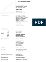 April 6 - Edited Copy For Processional Sequence