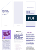 Brochure Feminismo