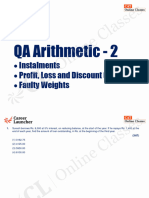 QA 06 Arithmetic-2 Q