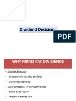 Dividend Decision