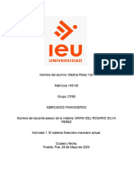 Actividad 1. El Sistema Financiero Mexicano Actual