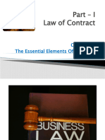 Part - I Law of Contract