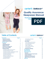 Sleepwear Manual V.2.0 June 2020