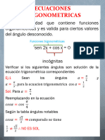 Ecuaciones Trigonometricas