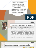 Ambiguidades Da Modernizãção Urbano Industrial No Brasil