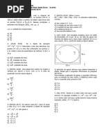 Lista 46 - Geometria Analítica - Elipse