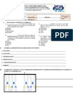 Evaluacion Generalidades Genetica 9° Biologia 1