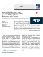 Luminescence Properties of Dy3+dopedzinc-Aluminum-Sodium-Phosphate (ZANP) Glasses For White Light Applications