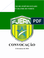 Atletas Convocados para o Treinamento Da Seleção Do RN