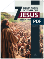 Estudo - Sete Coisas Que Eu Gostaria Que Jesus Nunca Tivesse Dito