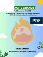 CLIMATE CHANGE Manuscript by Tùng and Dương