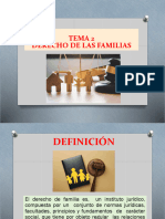 Tema 2 Derecho de Las Familias