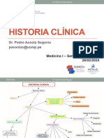 Semana 1 Sesión 1 - Historia Clinica - Dr. Acosta