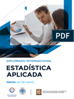 Brochure Diplomado Internacional Estadistica Aplicada Gem