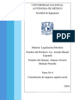 Legislación Petrolera