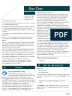 Roe-Deer (Summary, Analysis & Themes)