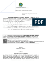 Resolução CNSP 449 2022 - Regimento Interno Da Susep