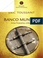 BANCO MUNDIAL Una Historia Crítica (ÉRIC TOUSSAINT)