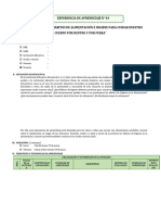 'EXPERIENCIA APREN.N°4 - Cuidamos Nuestro Cuerpo Por Dentro y Fuera INICIAL UNIDOCENTE' Con Usted