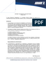 Informe Revisoria Fiscal y Dictamen Año 2018