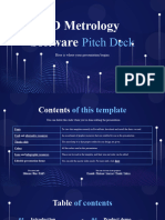 3D Metrology Software Pitch Deck by Slidesgo