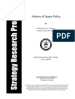 History of Space Policy