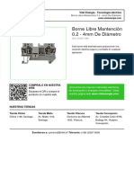 Borne Libre Mantención 0.2 - 4mm de Diámetro