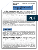 Major Histocompatibility Complex (MHC)