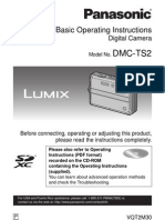 Dmc-Ts2: Basic Operating Instructions