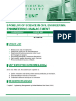 Course Unit Module 8