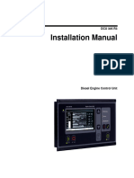 Auto-Maskin DCU 305 R3 Diesel Engine Control Unit Installation Manual (Oktober 2009)