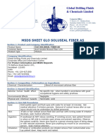 MSDS Soluseal As-Acid Soluble Mineral Fibers